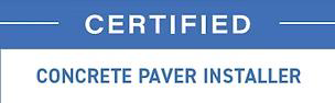 Certified Concrete Paver Installer