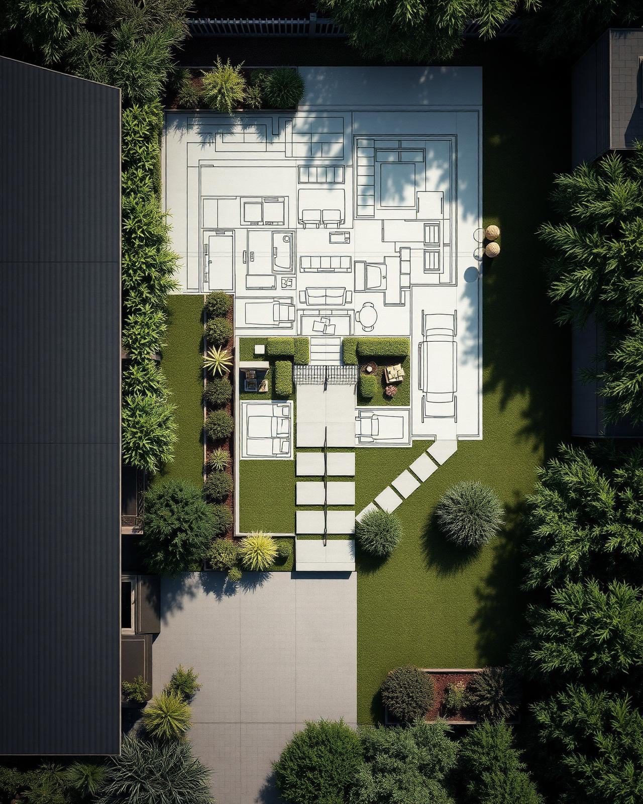 Landscape design plan