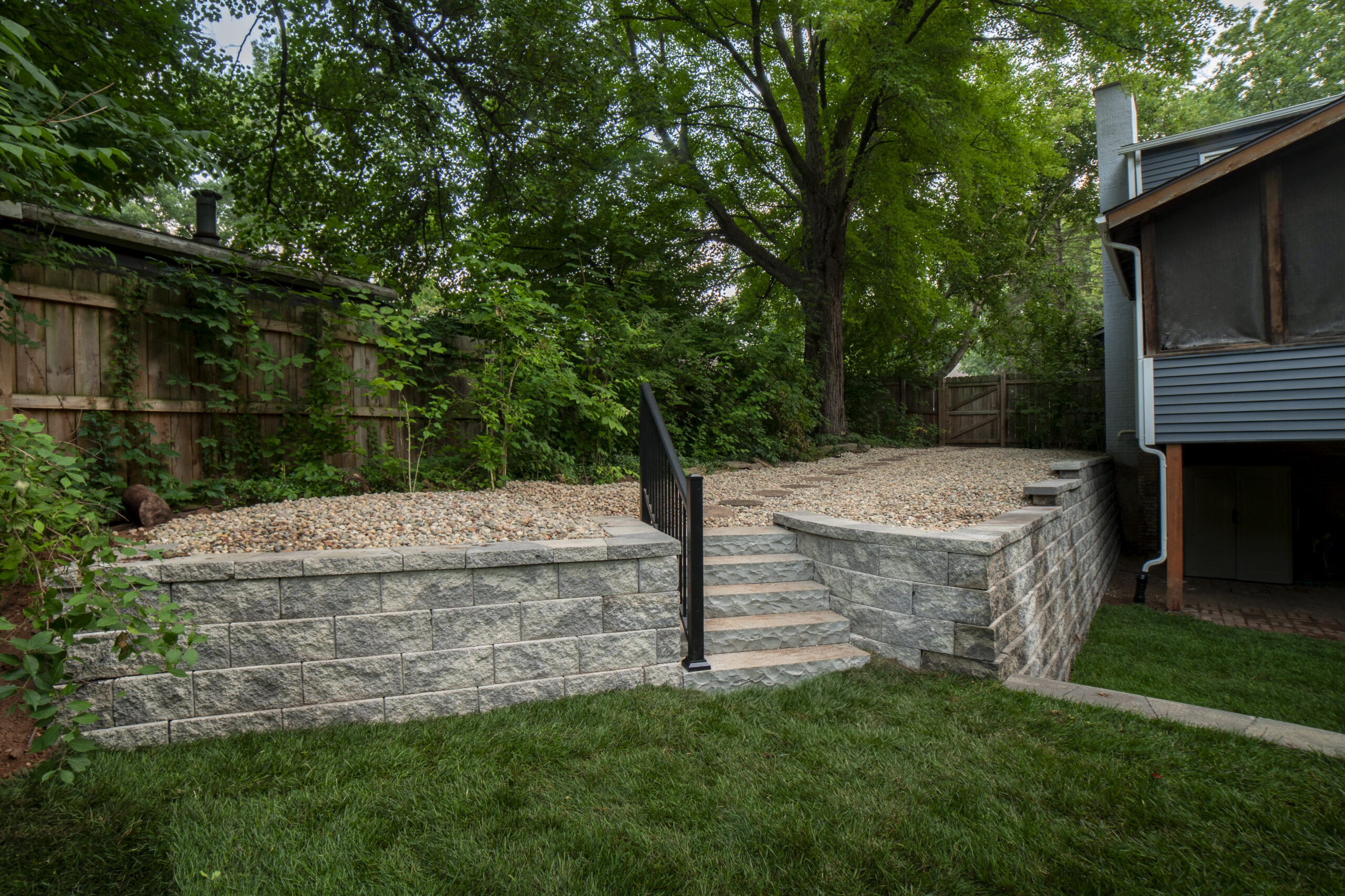 Outdoor Steps project by Serenity Outdoors